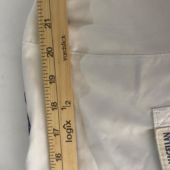 Magellan Fish Gear Shirt Mens M Moisture Wicking Short Sleeves Patriotic Flag Ou - Picture 5 of 8